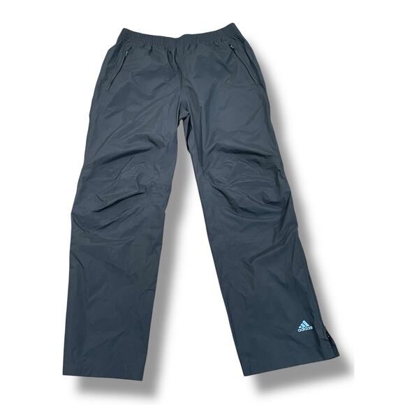 Adidas Mens XL Packable Rain Pant ClimaProof Waterproof Golf Windproof Pockets - Picture 2 of 12
